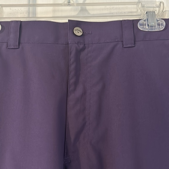 Men’s Callaway Plumb Colored 100% Polyester Athlete Golf Shorts Size 34 - Picture 3 of 6